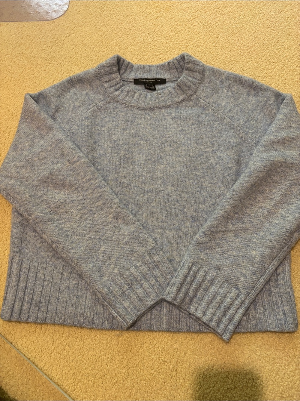 French Connection Pale Blue Crewneck Sweater